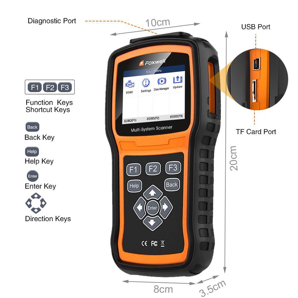 Foxwell NT530 OBD2 Scanner