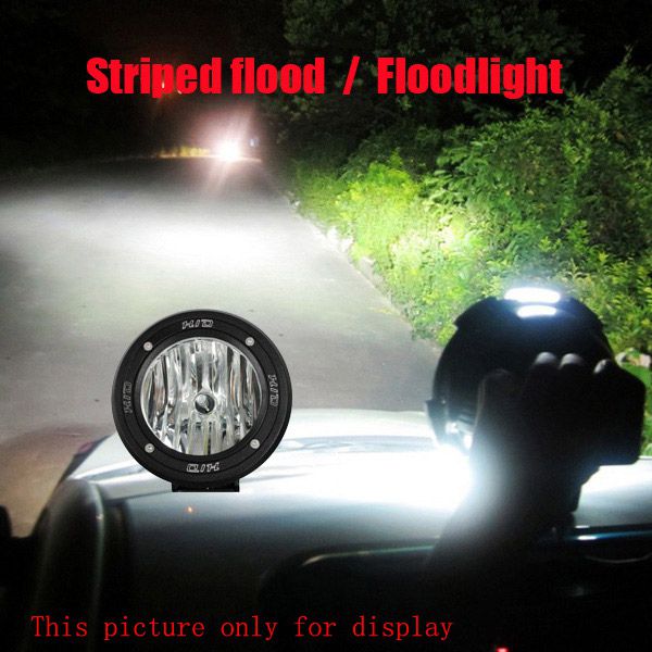 4pcs 35W 4 Inch H3 HID XENON DRIVING SPOTLIGHTS/Flood Lights OFF ROAD Lights 4WD 12V/24V 6000K