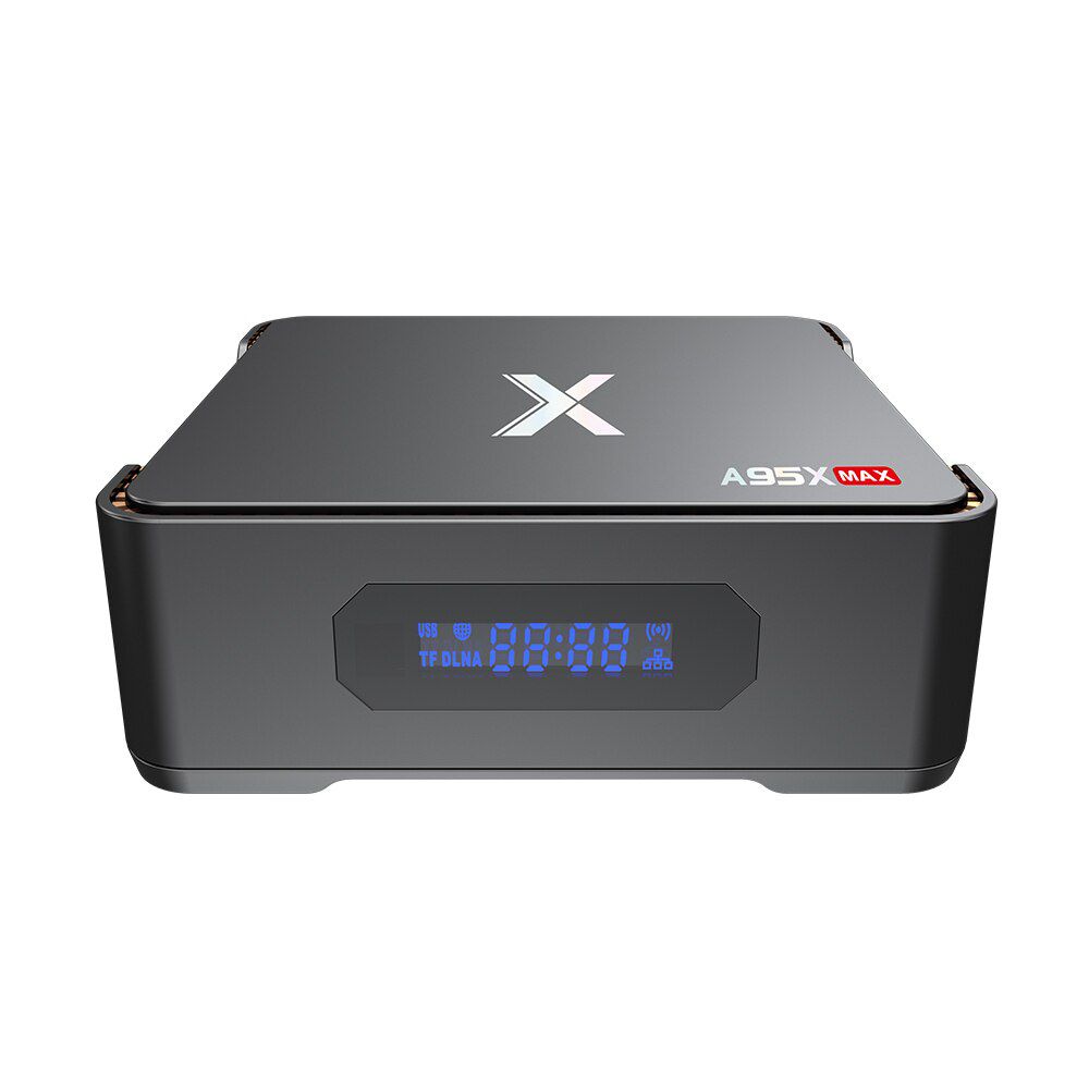 A95X MAX Android 8.1 Smart TV Box Amlogic S905X2 4GB / 64GB UHD 4K Set Top Box VP9 H.265 WiFi 1000M LAN Bluetooth Media Player