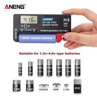 AN-168 POR Digital Lithium Battery Capacity Tester Checkered Load Analyzer Display Check AAA AA Button Cell Universal Test