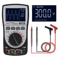 ET826 Digital Oscilloscope Multimeter DC/AC Current Voltage Resistance Frequency Diode Tester with 4000 Counts 20KHz Analog Bandwidth