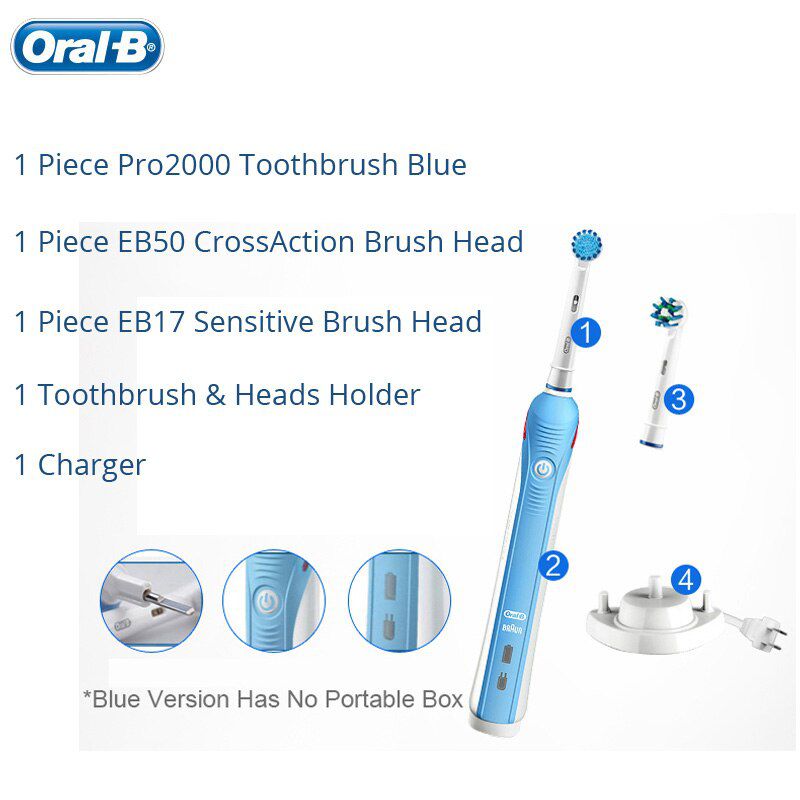 Electric Toothbrush Rechargeable 3D Sonic Toothbrushes Vibration Rotation Deep Clean Teeth Whitening for Adults Oral Care