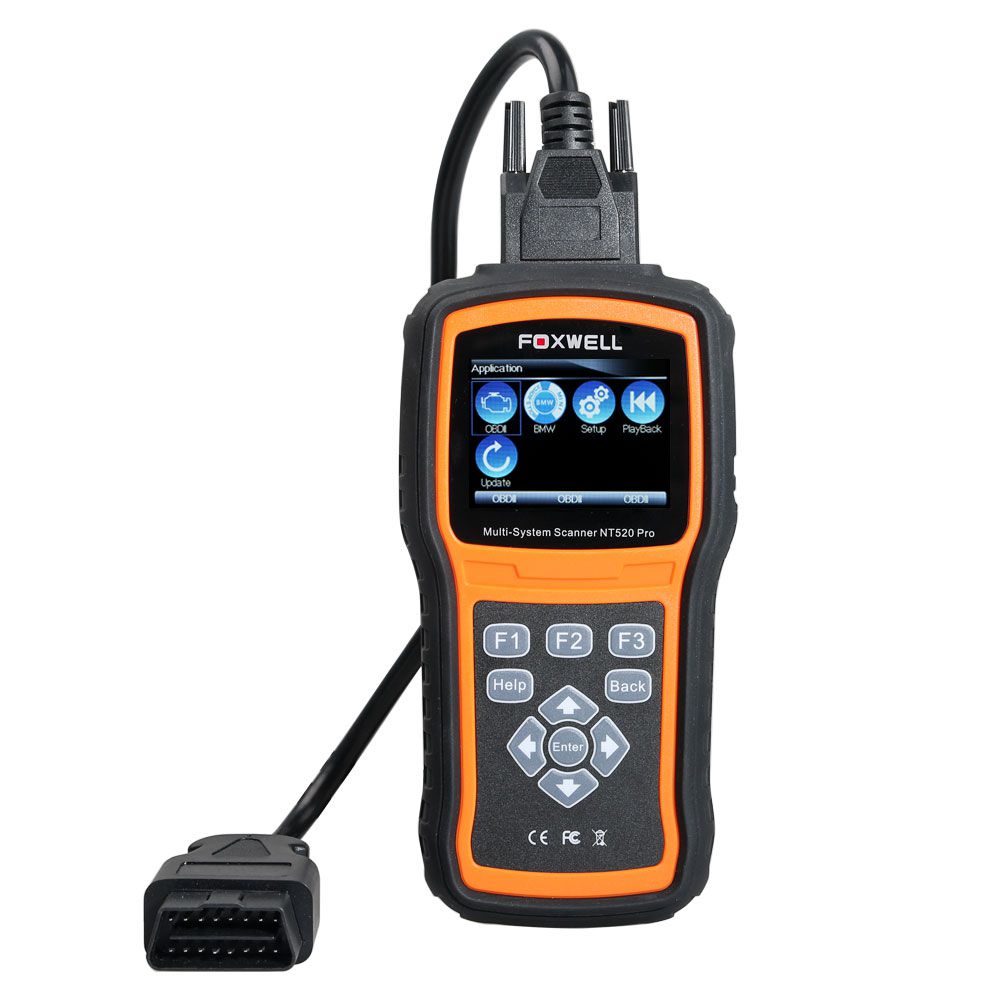 Foxwell NT520 Pro + BMW Software Preloaded + BMW 20 Pin Diagnostic Connector