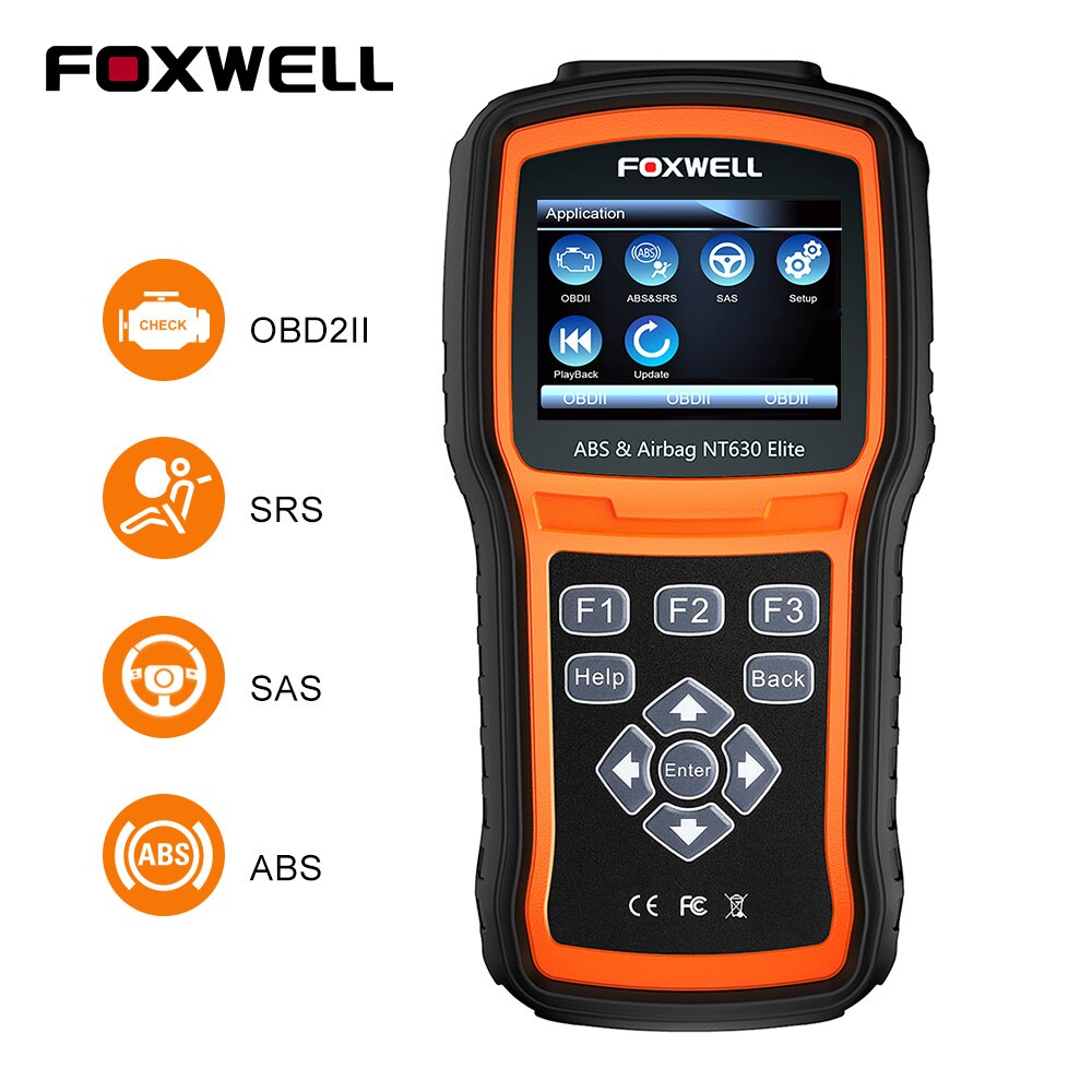 FOXWELL NT530 HONDA ACURA DIAGNOSTIC SCANNER TOOL ABS SRS CODE READER NT510 520 