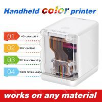 Mobile Color Printer Machine Handheld Portable Mini Printer with Cartridge WIFI USB Connection Printer Home Office Printer