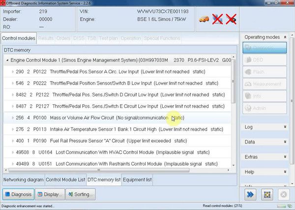 Latest ODIS 5.2.6 Software for Bluetooth VAS 5054A with OKI Chip Support Multi-language Stored in 16G U Disk