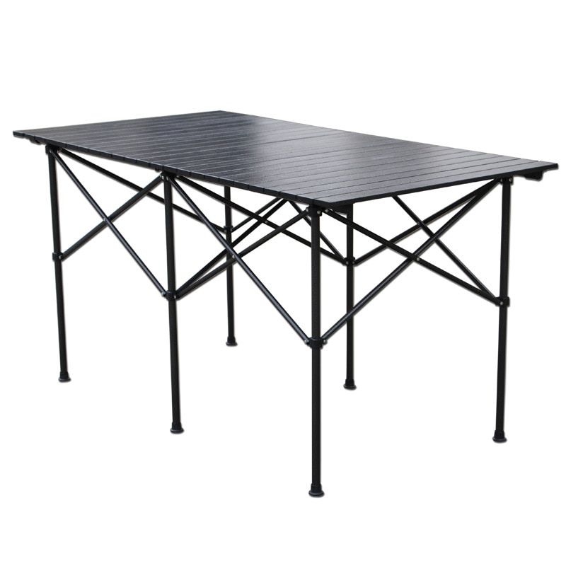 Portable Folding Table Outdoor Camping Folding Table Self-driving Tour Simple Folding Dining Table Aluminum Promotional Table