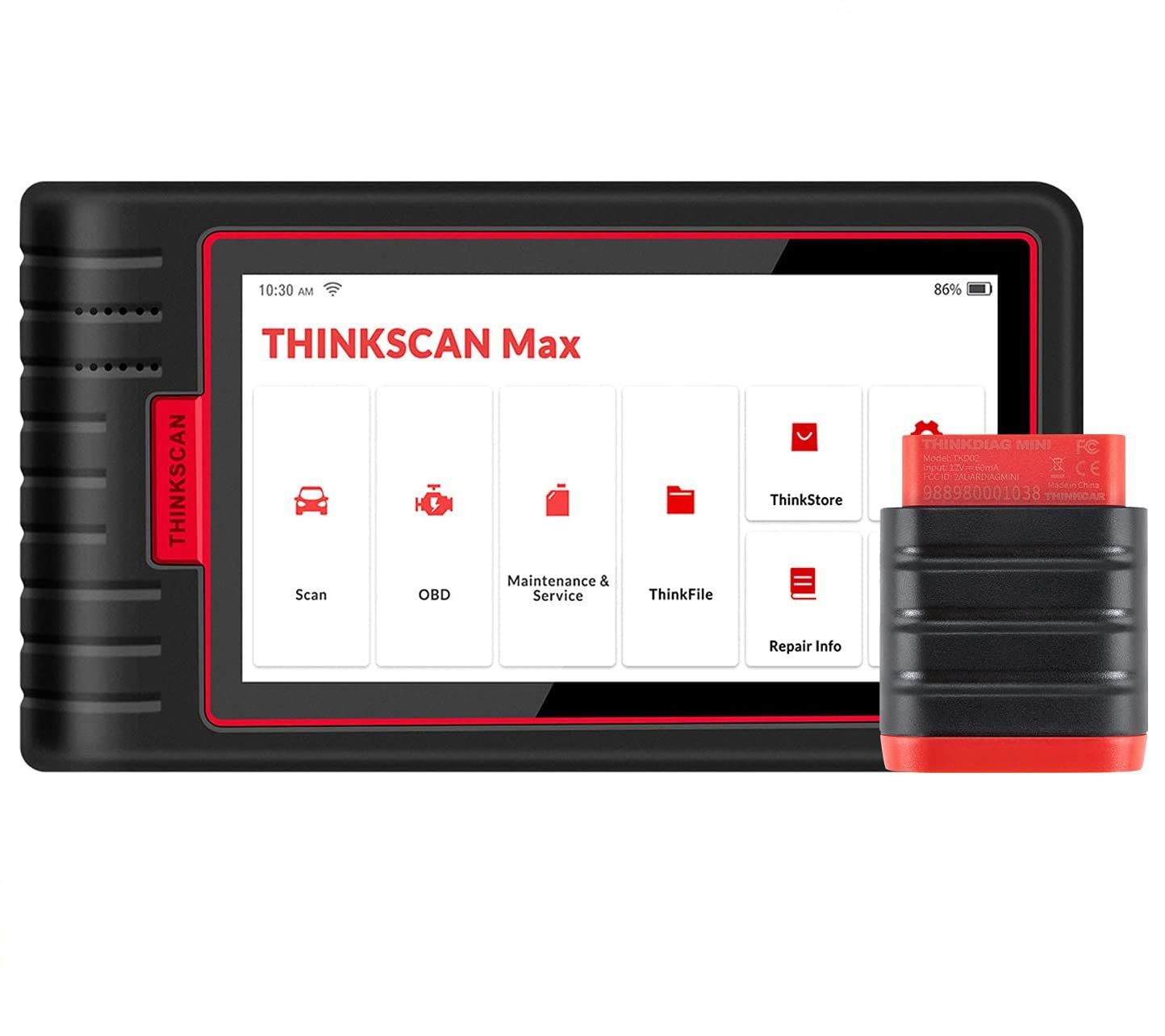 Thinkcar Thinktool Max ThinkCar ThinkScan Max OBD2 Scanner Professional Full System Diagnostic Scanner Car Auto Scanner ECU Coding Active Test