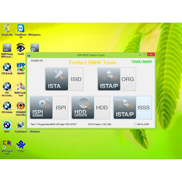 V2015.2 Rheingold ISTA-D 3.47.20 ISTA-P 3.54.3.002 for BMW ICOM Win8 System 500GB New HDD Multi Language