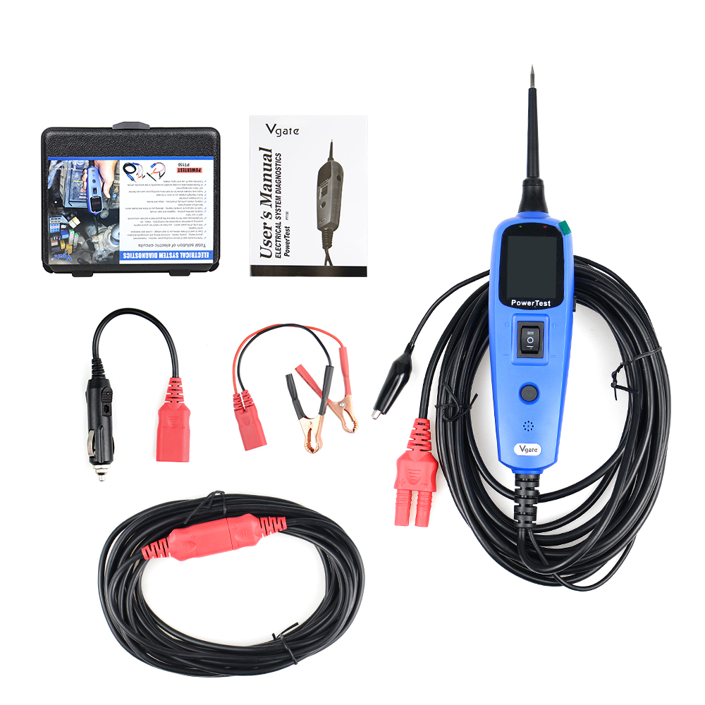 Power Probe Car Electric Circuit Tester Automotive Tools 12V Vgate Pt150 Electrical System Tester as Autek YD208 Autel PS100