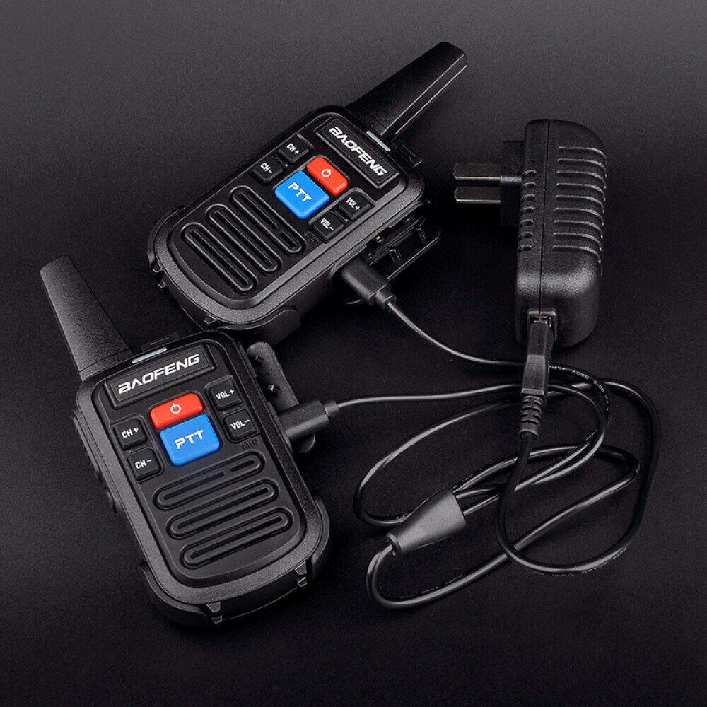 2 PCS Baofeng bf-c50 Mini Walkie Talkie Kids Portable Ham Radio Comunicador UHF PTT Woki Toki Handy Two Way Radio HF Transceiver