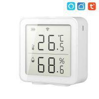 WIFI Temperature And Humidity Sensor Smart Home Indoor Intelligent Sensor Thermometer Humidity Meter Work With Alexa