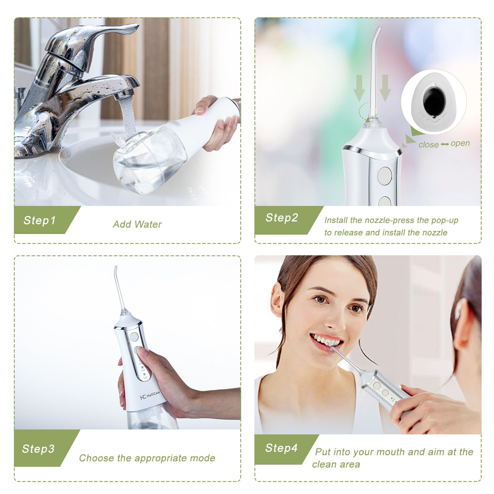 3 Modes Oral Irrigator 