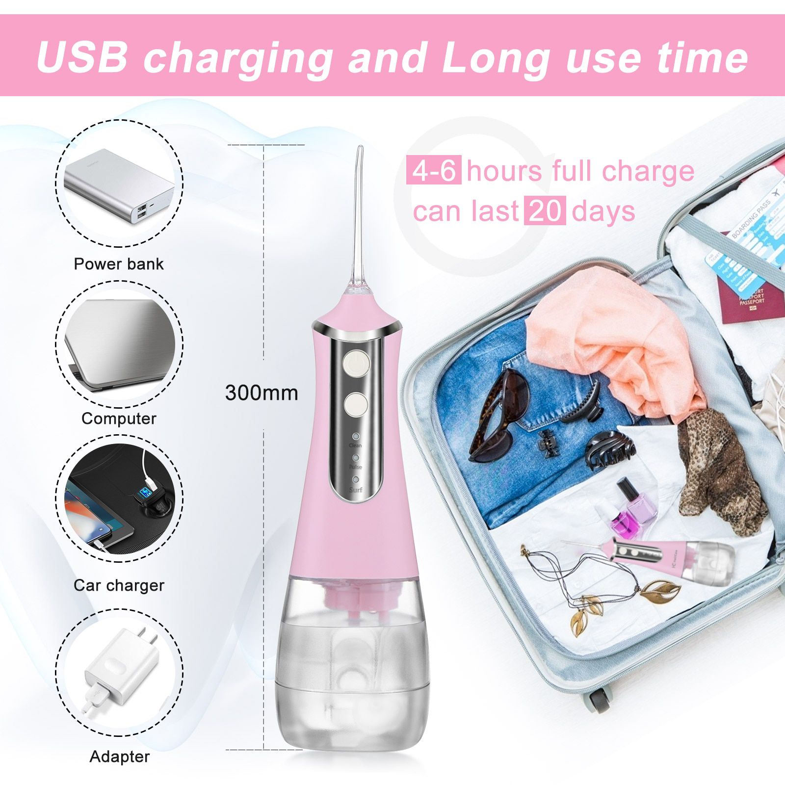 3 Modes Oral Irrigator 