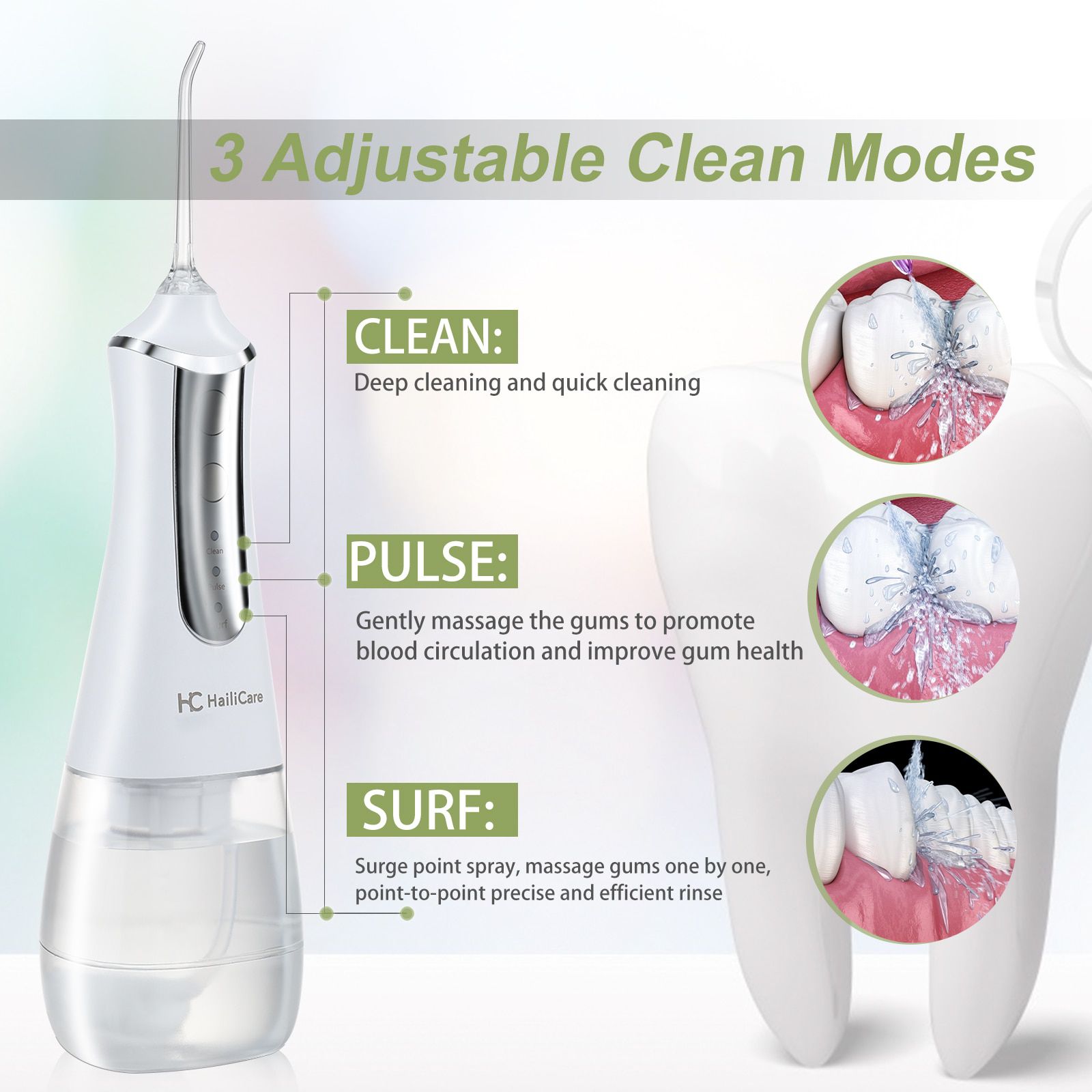 3 Modes Oral Irrigator 