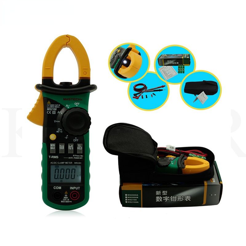 MS2108 Digital AC/DC Clamp Meter