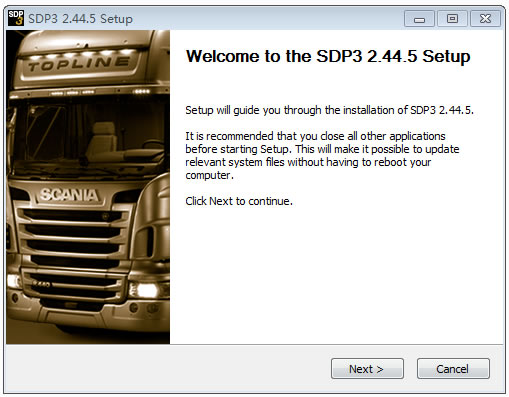 Scania SDP3 2.44.5