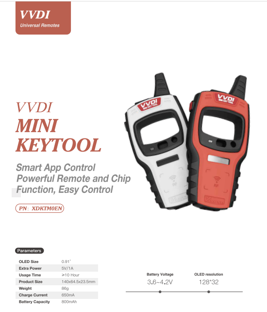 Xhorse VVDI Mini Key Tool Remote Key Programmer